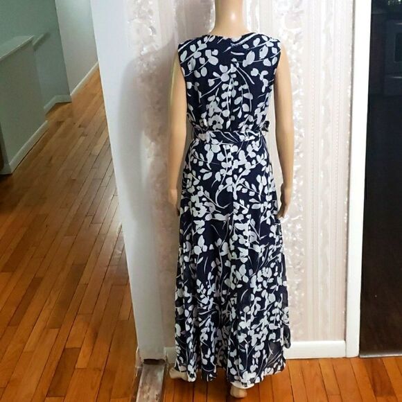 R&K Floral Belt Maxi Dress - Picture 3 of 6